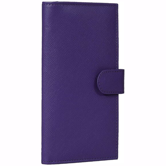 Other - Checkbook Cover Slim Minimalist For Men Purple